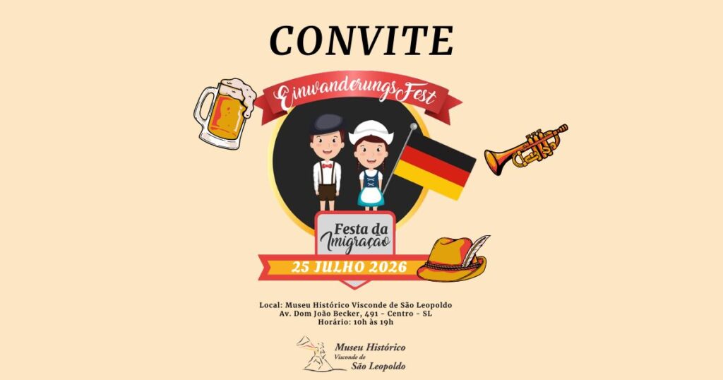 A contagem regressiva já começou!
Nossa grande festa está chegando, e você é nosso convidado especial. Reserve a data e fique atento: em breve divulgaremos toda a programação.
Esperamos você!
