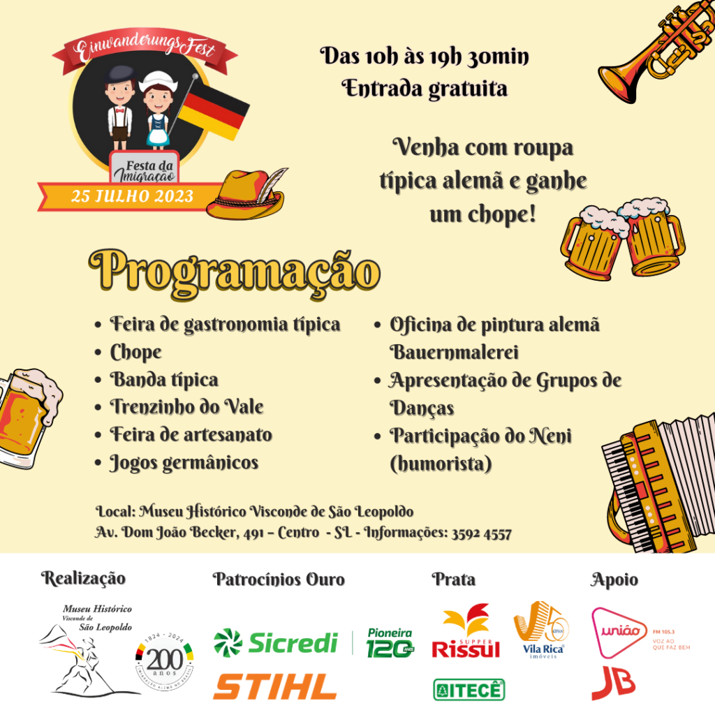 EinwandergunsFest – Festa da Imigração 2023
